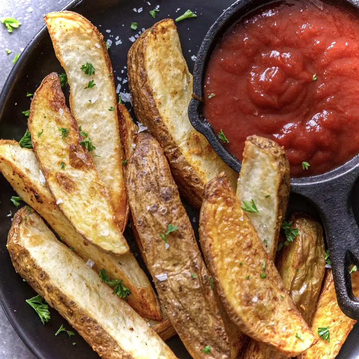 Potato Wedges (aus dem Ofen)