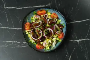 Bohnensalat bei Don Roberto Graz