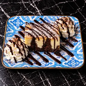 Schoko-Kokos Kuchen bei Don Roberto Graz