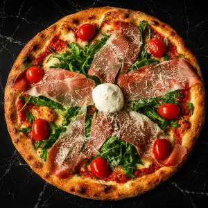 Wunschpizza 5 Zutaten nach Wahl  bei Don Roberto Graz
