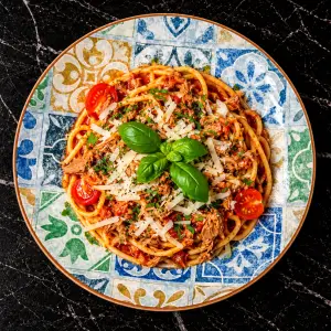 Al Tonno Pasta bei Don Roberto Graz