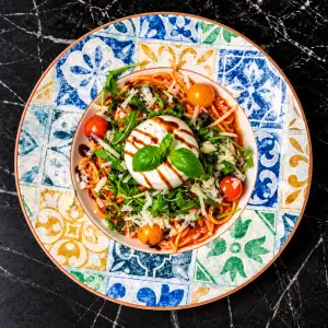 Pasta Burrata bei Don Roberto Graz