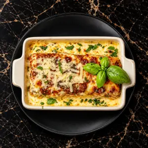 Lasagne Hausgemacht mit Bio-Rindfleisch bei Don Roberto Graz