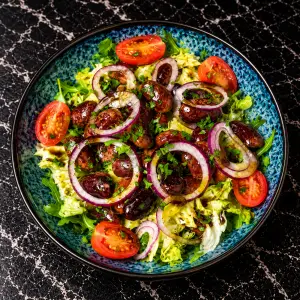 Bohnensalat bei Don Roberto Graz