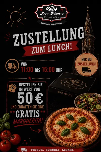 Margherita geschenkt bei Don Roberto Graz