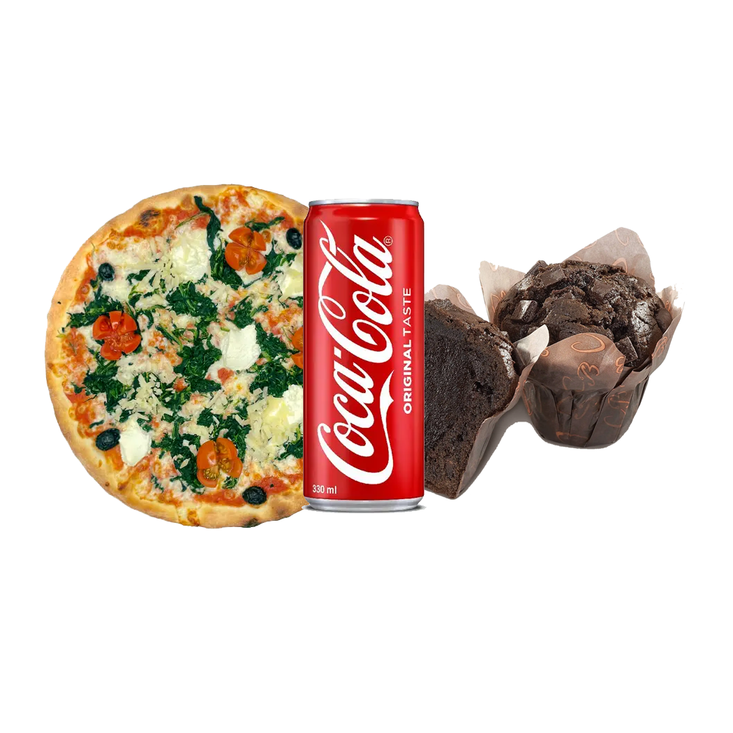 Pizzamenü mit Dessert + Getränk – jetzt in Graz bestellen