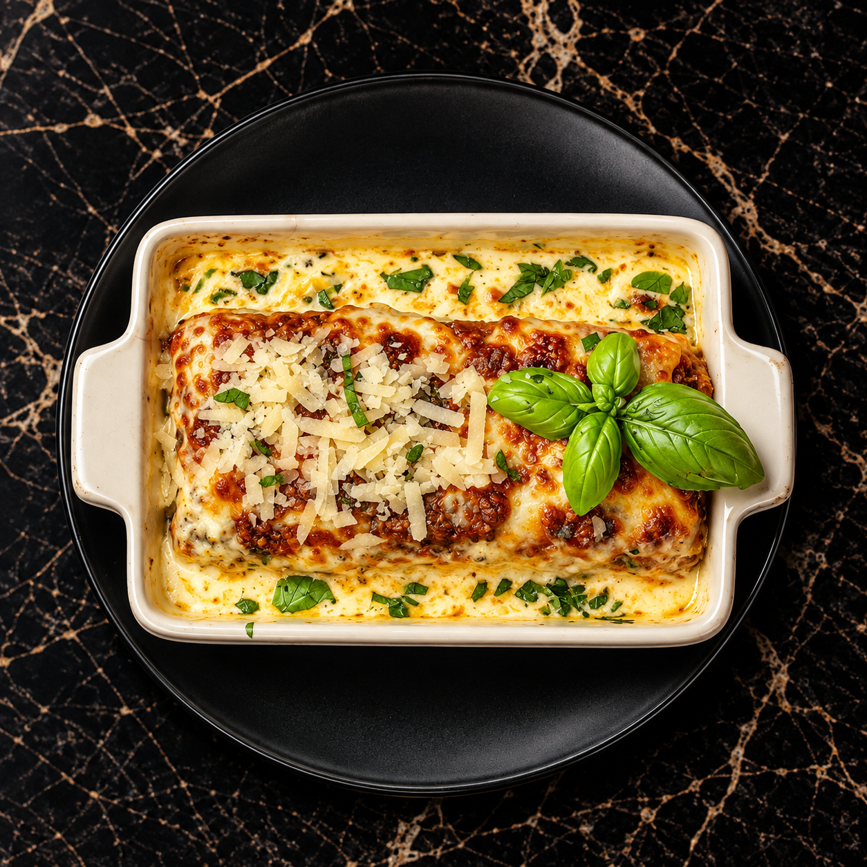 Lasagne Hausgemacht mit Bio-Rindfleisch