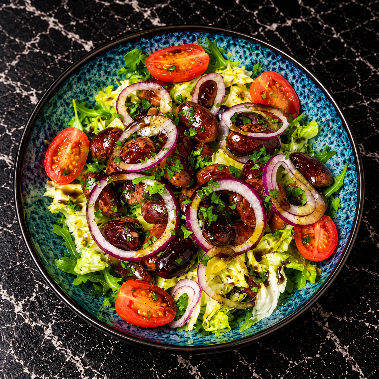 Bohnensalat